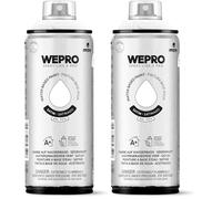 MTN WEPRO Water Based Satinado RAL 9016 Blanco Iglú, Spray 400ml (Paquete de 2)