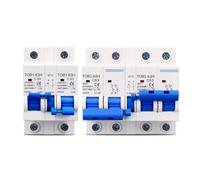 MTS MCB Interruptor de transferencia manual de doble potencia MTS | Disyuntor MCB 6A 10A 16A 20A 25A 32A 40A 50A 63A Enclavamiento(2P+2P,10A)