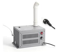 MUALROUS Humidificador industrial 6 cabezas máquina de niebla ultrasónica volumen ajustable niebla ultrasónica dispositivo con filtro tubo de PVC para hongos invernadero granja