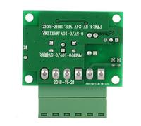 MuchLuckystar Módulo convertidor de voltaje, 3.3V-5V para señal pwm a 0-10V D/A digital-analógico para control PLC, automatización industrial, interfaz electrónica