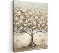 MuchoWow© Cuadros Decoracion Salon Modernos 30x40 cm para Dormitorios Cuadro Decorativos de Salon Lienzos Decorativo Pared Decoracion Dormitorio Matrimonio Arte - Árbol - Abstracto