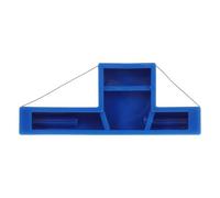 MUCKLILY Herramienta para Esculpir y Cortar Barro de Corte Angular Cortador Manual para Arcilla de Plástico Azul en Proyectos DIY de Cerámica y Artesanía