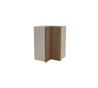 Mueble alto de cocina para rincón con puertas y cierre suave