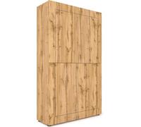 Aparador alto Elios de 4 puertas 100x35x165 cm roble natural - Itamoby