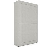 Mueble aparador Elios de cachemira con 4 puertas, dimensiones: 100 x 35 x 165 cm