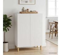 Mueble aparador vidaXL, blanco, 66 x 34,5 x 90 cm, material de madera