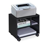 Mueble auxiliar impresora estante con ruedas armario bajo escritorio 5,3 kg