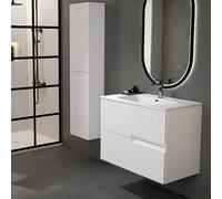 Mueble bajo de lavabo Mana (An x Pr x Al: 60 x 45 x 60 cm, Blanco)