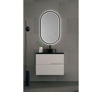 Mueble bajo de lavabo Saser (An x Pr x Al: 100 x 45 x 60 cm, Beige)