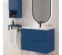 Mueble bajo de lavabo Saser (An x Pr x Al: 80 x 45 x 60 cm, Oceano)