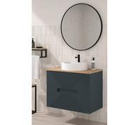 Mueble bajo de lavabo Teram (An x Pr x Al: 100 x 45 x 60 cm, Antracita)