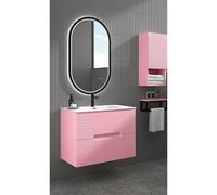 Mueble bajo de lavabo Teram (An x Pr x Al: 60 x 45 x 60 cm, Rosa)