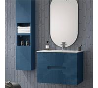 Mueble bajo de lavabo Teram (An x Pr x Al: 80 x 45 x 60 cm, Oceano)