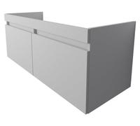 Mueble bajo lavabo Lodge de 127 cm con 2 cajones, compatible con el lavabo Duravit Me de Stark