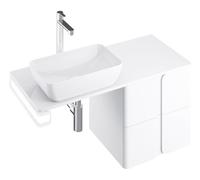 Mueble bajo lavabo RAVAK Balance, 1200 cm, color blanco