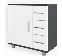 Mueble bajo lavabo Vicco Ilias Antracita 60 x 60.8 cm, Model 31503