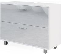 Mueble bajo lavabo Vicco Ilias Blanco alto brillo 80 x 60.8 cm, Model 41482