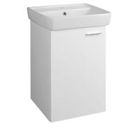 Mueble bajo para lavabo Aqualine ZOJA, 41,5 x 63 x 37,6 cm, color blanco