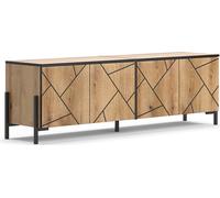 Mueble bajo para TV Vicco Hatto Roble 156.8 x 50 cm, Model 40523
