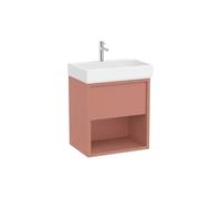 Mueble Base Suspendido con Lavabo 1 Cajón y Estante Abierto 60x43x60cm Roca