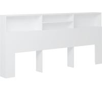 Mueble cabecero blanco 220x19x103,5 cm
