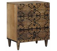 Mueble cama Marrón 50 x 33 x 60 cm Madera de mango maciza