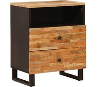 Mueble cama Marrón 50 x 33 x 62 cm Madera de mango maciza