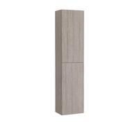 Mueble Columna Auxiliar de Baño Reversible y Suspendido City Extra Roble Roca