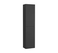 Mueble Columna Auxiliar de Baño Reversible y Suspendido Extra Gris Antracita Roca