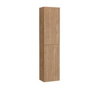 Mueble Columna Auxiliar para Baño Reversible y Suspendido Nogal Extra Roca