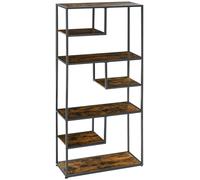 Mueble de almacenamiento - Zapatero - Mueble de entrada - Mueble de almacenamiento - Estante para zapatos - Estilo industrial - 7 cajones - Estructura de acero