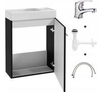 Mueble de baño con lavabo de 50x70 cm, con grifo y sifón, color , modelo "Small"