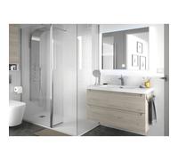 Salgar Mueble de baño Monterrey 100 cm, lavabo, 2 cajones c/separadores, sin sifón/desagüe - Alsacia