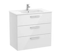 Roca Mueble baño Unik Family Victoria 80 cm - Sin toallero ni patas, con caja y 2 colgadores