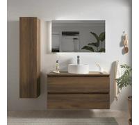 Mueble de Baño Lavabo sobre Encimera Salgar Bequia 80 cm