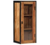 Mueble De Baño Madera Maciza De Acacia Y Hierro 40x30x90 Cm Vidaxl