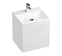 Mueble de baño para debajo del lavabo RAVAK Natural, blanco, con alto brillo, dimensiones: 500 x 450 x 450 mm, código: X000001051