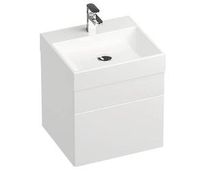Mueble de baño para debajo del lavabo RAVAK Natural, blanco, con alto brillo, dimensiones: 500 x 450 x 450 mm, código: X000001051