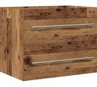 Mueble de baño para lavabo de madera antigua 60x38,5x48 cm