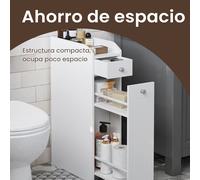 Mueble de baño pequeño, mueble de baño , mueble de papel higiénico pequeño, mueble de baño con cajones, para espacios pequeños