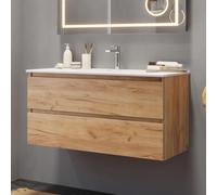 Mueble de baño Stella, lavabo con mueble inferior de 102 cm