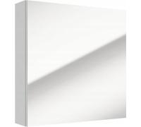 Mueble de baño suspendido con espejo, blanco, 60x60x13,5 cm, marca Salsa