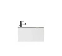 Mueble de baño suspendido de 60 cm en MDF color blanco de alta calidad ALICANTE de Unisan