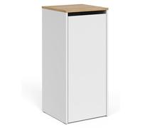 Mueble de baño Vicco Viktor Blanco/Artesano 40.2 x 88.2 cm con cesto para la ropa, Model 57508