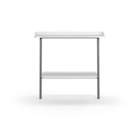 Mueble de entrada de Herdasa, modelo SUOMI (787) fabricado en melamina y madera de haya blanco-grafito