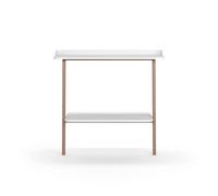 Mueble de entrada de Herdasa, modelo SUOMI (787) fabricado en melamina y madera de haya blanco-nogal claro