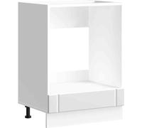 Mueble de horno Lucca blanco madera reconstituida