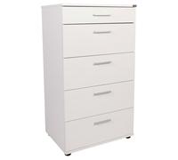 Mueble de Roble blanco con 100% Tablero aglomerado rechapado en melamina WELLHOME.