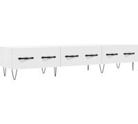 Mueble de televisión vidaXL, blanco, 150x36x30 cm, material de madera