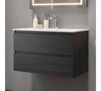Mueble de tocador Stella con cajonera, 82 cm